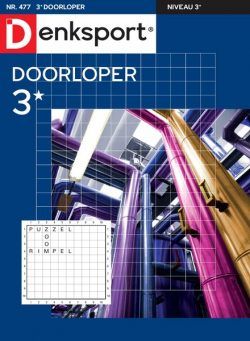 Denksport Doorloper 3 – 18 April 2024