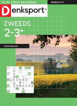 Denksport Zweeds 2-3 vakantieboek – 18 April 2024