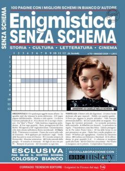 Enigmistica Senza Schema – Maggio 2024