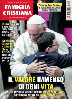 Famiglia Cristiana – 21 Aprile 2024