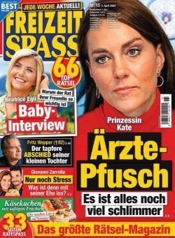 Freizeit Spass – 2 April 2024