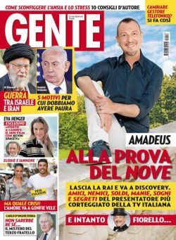 Gente Italia – 27 Aprile 2024