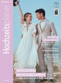 Hochzeitsplaner – April-Mai-Juni 2024