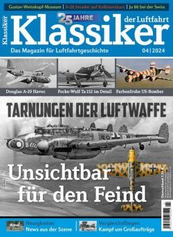 Klassiker der Luftfahrt – April 2024