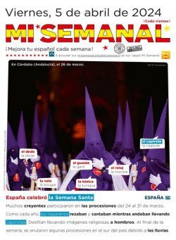 Mi Semanal – 5 Abril 2024