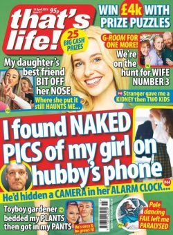 that’s life! UK – 18 April 2024