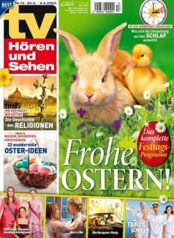 TV HOren und Sehen – 22 Marz 2024