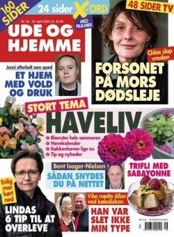 Ude og Hjemme – Uge 16 – 15 April 2024