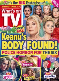 What’s on TV – 30 March 2024