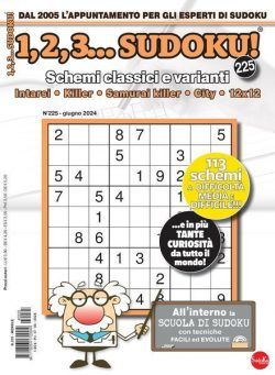 123 Sudoku – Giugno 2024