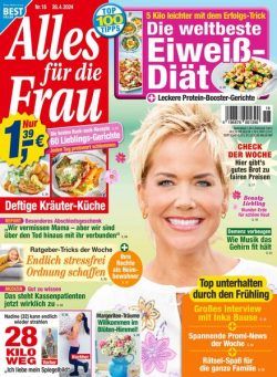 Alles fur die Frau – 26 April 2024