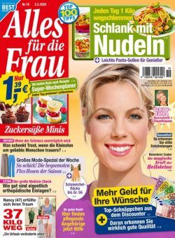 Alles fur die Frau – 3 Mai 2024