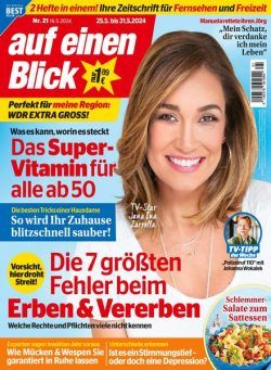 Auf Einen Blick – 16 Mai 2024