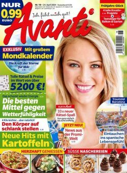 Avanti – 24 April 2024