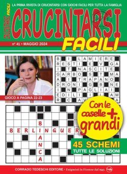 Crucintarsi Facili – Maggio 2024