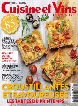 Cuisine et Vins de France – Mai-Juin 2024