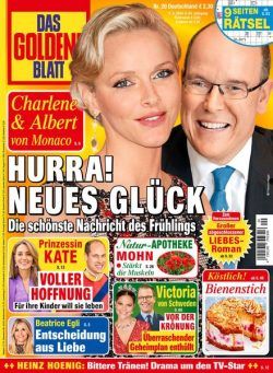 Das Goldene Blatt – 11 Mai 2024