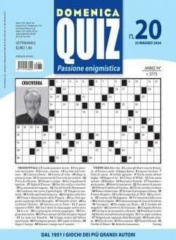 Domenica Quiz – 23 Maggio 2024