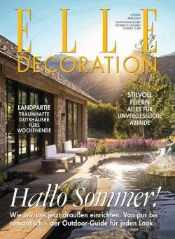 Elle Decoration Germany – Mai-Juni 2024