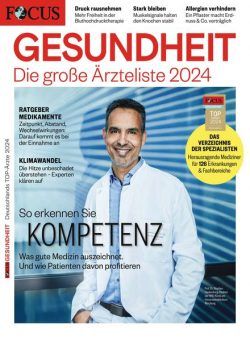 Focus Gesundheit – 22 Mai 2024