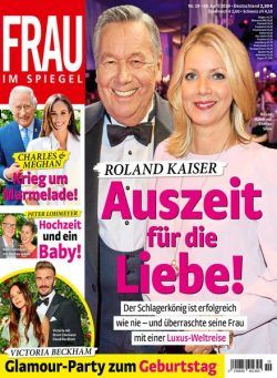 Frau im Spiegel – 30 April 2024