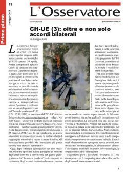 L’Osservatore – 11 Maggio 2024