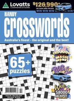 Lovatts Handy Crosswords – Issue 144 – May-June 2024