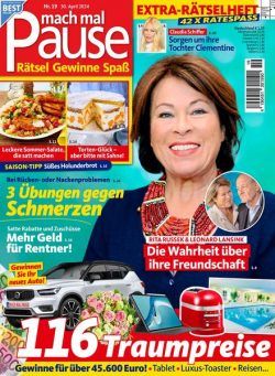 Mach mal Pause – 30 April 2024