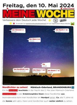 Meine Woche – 10 Mai 2024