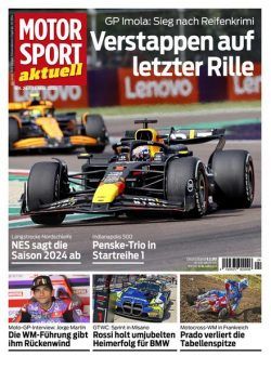 Motorsport aktuell – 22 Mai 2024