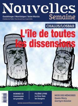 Nouvelles Semaine – 26 Avril 2024