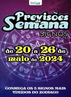 Previsoes da Semana – 20 Maio 2024