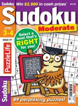 PuzzleLife Sudoku Moderate – Issue 97 – May 2024