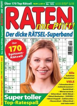 Raten mit Pfiff! – April 2024