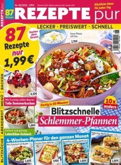 Rezepte pur – Juni 2024