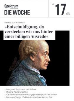 Spektrum Die Woche – 25 April 2024