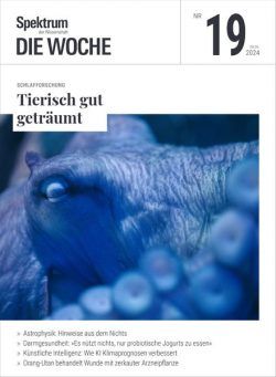 Spektrum Die Woche – 9 Mai 2024