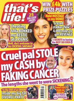 that’s life! UK – 23 May 2024