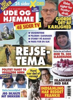 Ude og Hjemme – Uge 18 – 30 April 2024