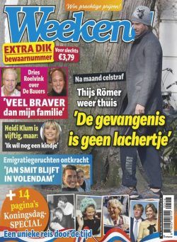 Weekend Netherlands – 23 April 2024