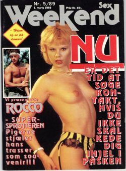 Weekend Sex – Nr 5 1 Marts 1989