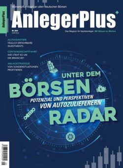 AnlegerPlus – 1 Juni 2024