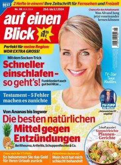 Auf Einen Blick – 20 Juni 2024