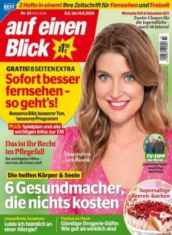 Auf Einen Blick – 30 Mai 2024