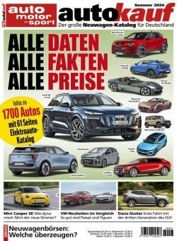 Auto Motor und Sport Autokauf – Sommer 2024