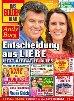 Das Goldene Blatt – 22 Juni 2024