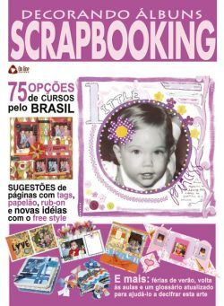 Decorando albuns Scrapbooking – Maio 2024