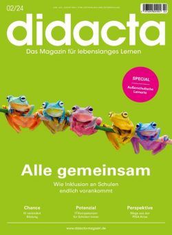 Didacta – Juni-Juli-August 2024