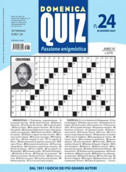 Domenica Quiz – 20 Giugno 2024