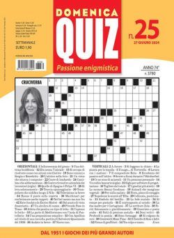 Domenica Quiz – 27 Giugno 2024